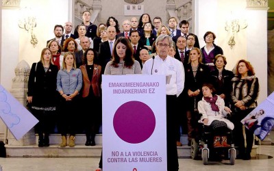 El Módulo participa en la Declaración en el Ayuntamiento de Bilbao contra la violencia sexista