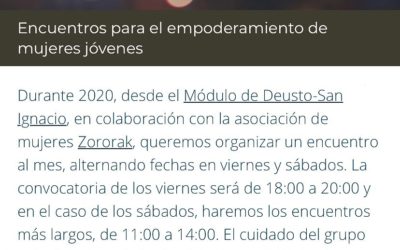 Encuesta de temas! Sexualidad, empoderamiento, cuerpo, relaciones, antirracismo, feminismo… para mujeres jóvenes
