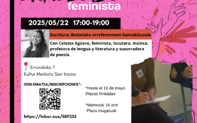 «Escritura: Bestelako erreferenteen kontakizunak»