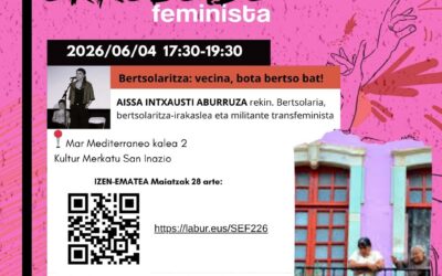 Llega el 2º encuentro Sormen Errebelde Feminista 2026!
